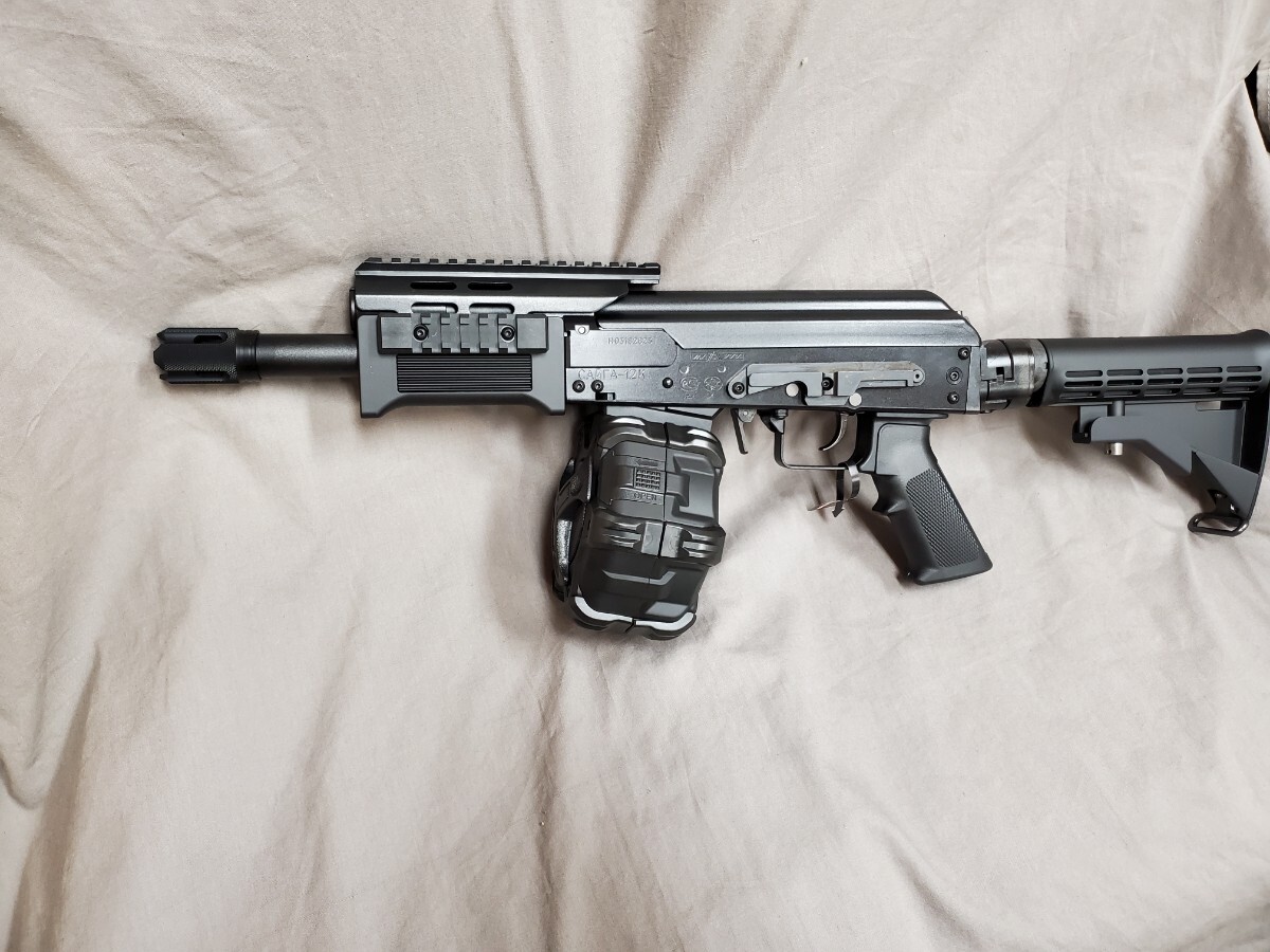 残り二個 東京マルイ SAIGA-12 シリーズ用 350連ドラムマガジン 残り二個 東京マルイ SAIGA-12 シリーズ用 350連ドラムマガジン