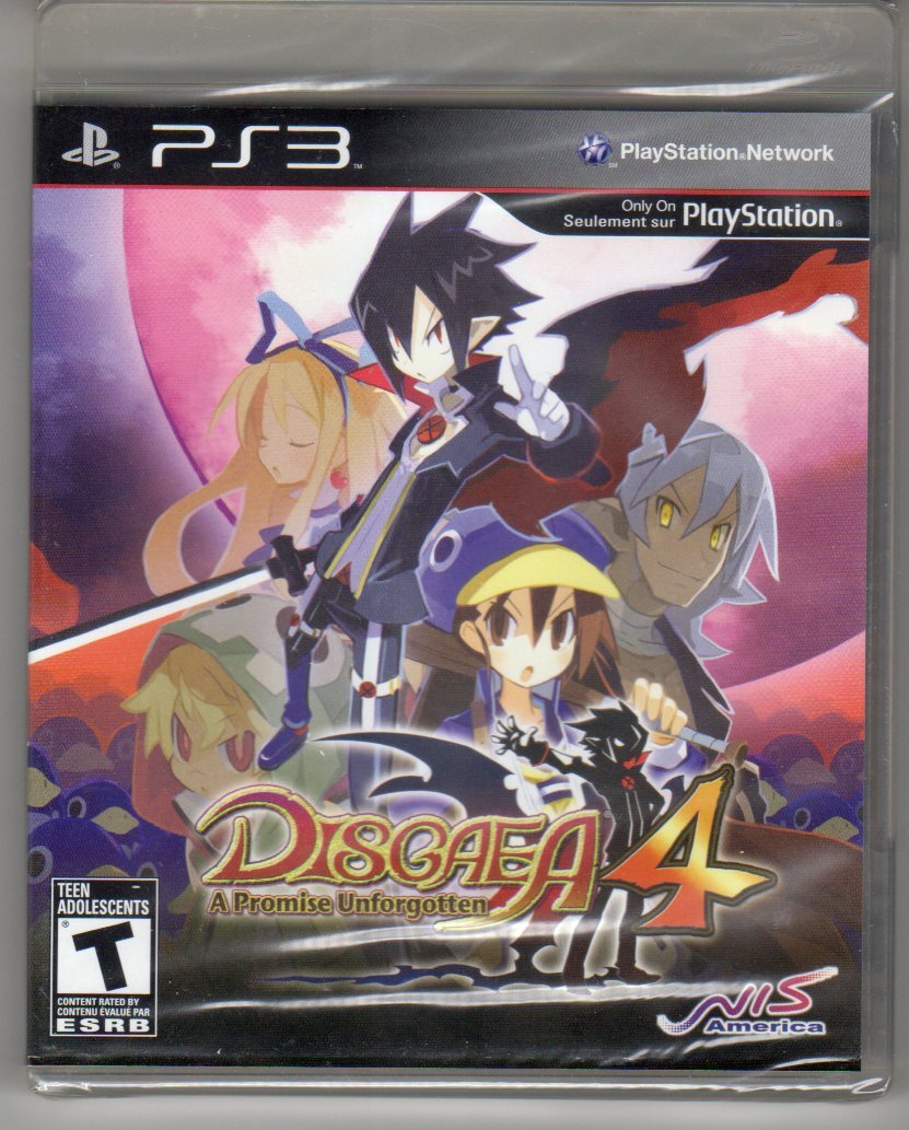 PS3◆Disgaea 4: A Promise Unforgotten (輸入版) ディスガイア4 未開封