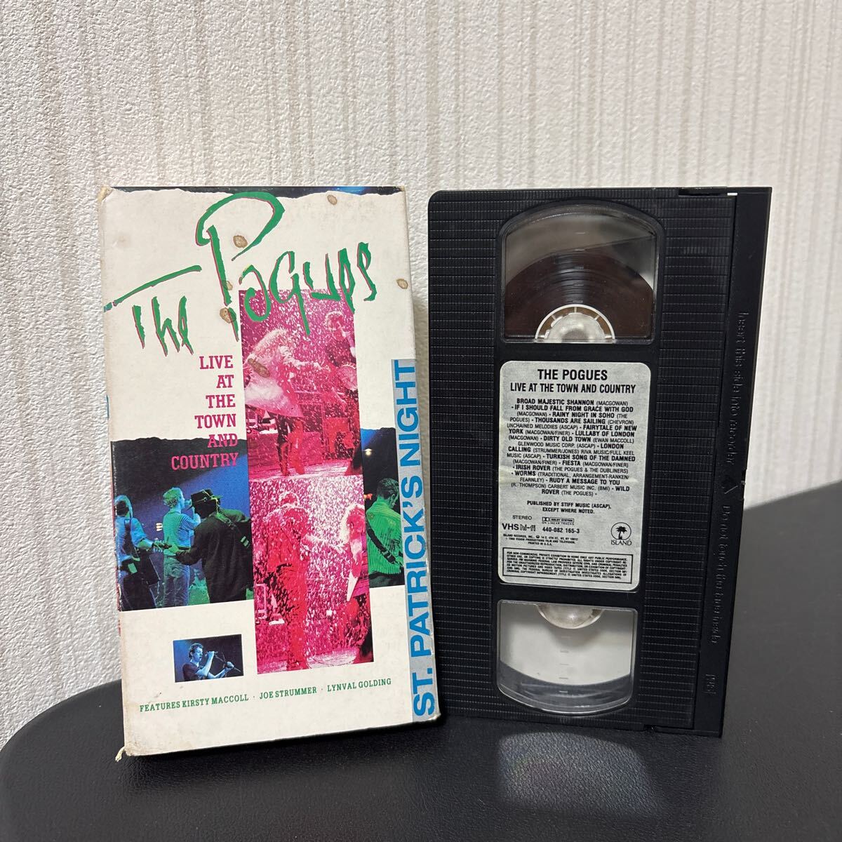 ザ?ポーグス THE POGUES VHS ライブツアー ビデオ イギリス ロックバンド 動作未確認(rèn)
