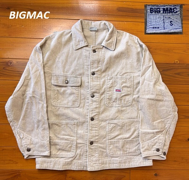 BIGMACビッグマックコーデュロイカバーオールS★ジャケット