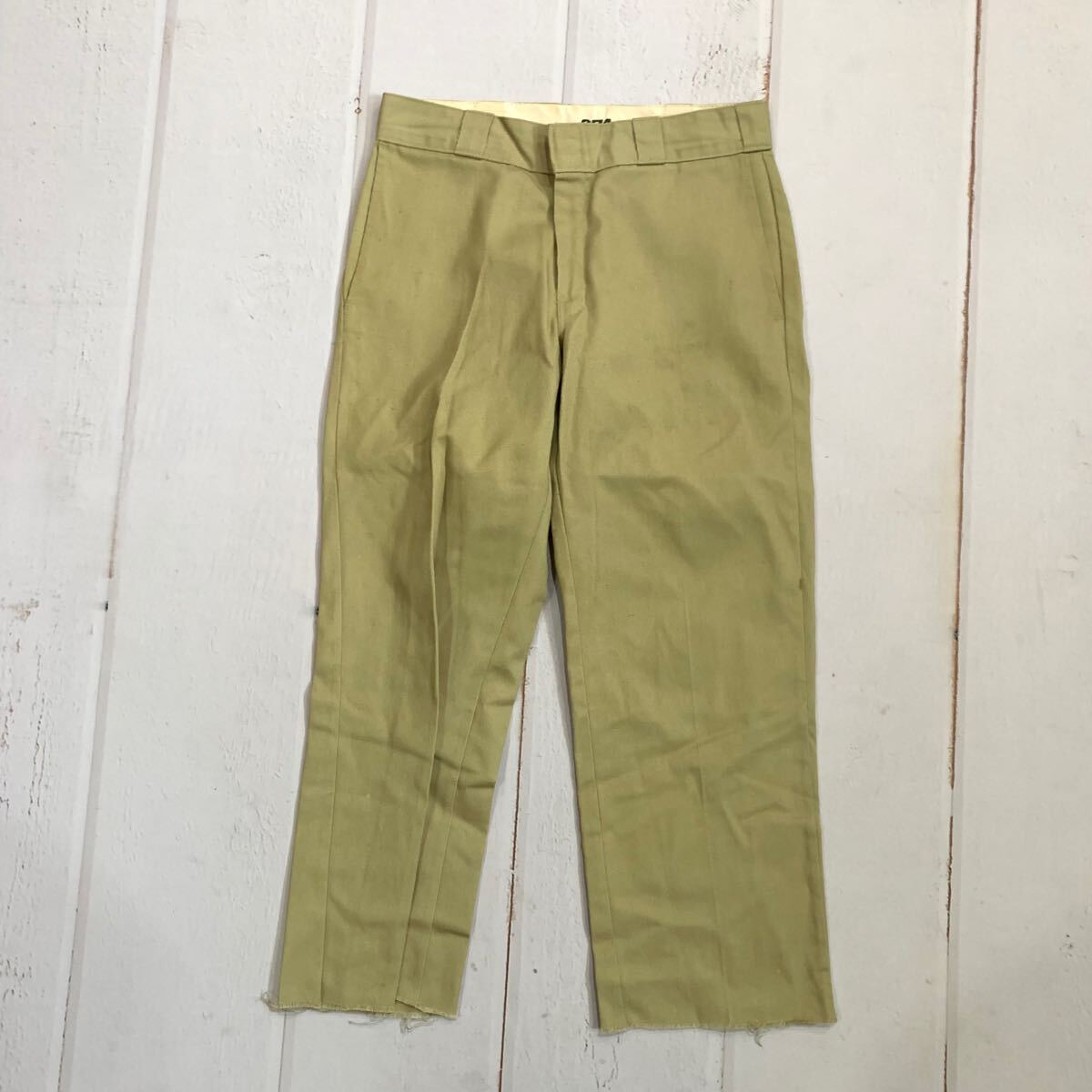 T ▼ 人気モデル!! '都会のカジュアルウェア' Dickies ディッキーズ 874KH チノパン ワークパンツ size:32×30 メンズ ボトムス 古着