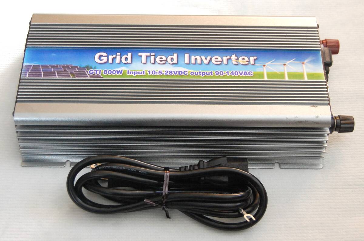 ◇ グリッドタイインバーター 800W 入力電圧10.5-28VDC / 出力電圧90-140V ◇