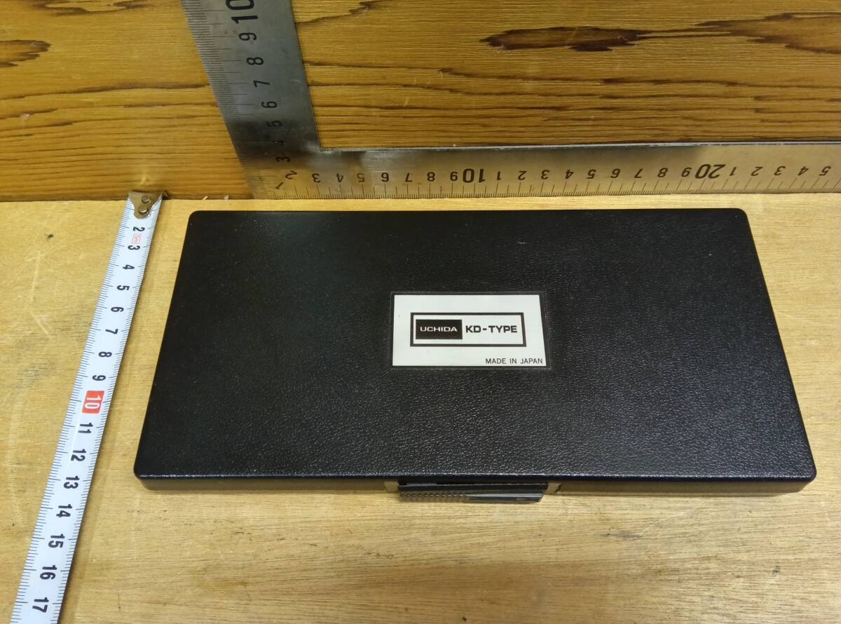 25011205　UCHIDA制図セット　KD-TYPE　ウチダ制図セット　コンパス　KDタイプ　