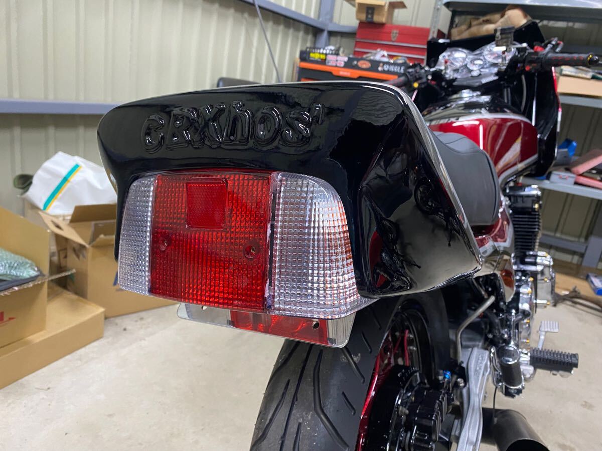 CBX400F テールカウル CBX550F アカソリ スネークテール CBX400F テールカウル CBX550F アカソリ スネークテール