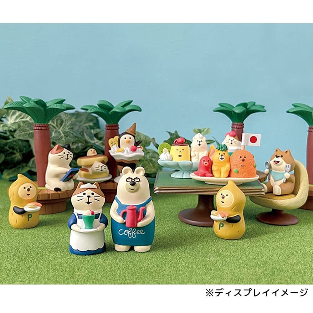 デコレコーポレーション concombre 文鳥コーヒーフロート サイズ：約W2.5 D2.5 H5.7 ZCB-86779_画像2