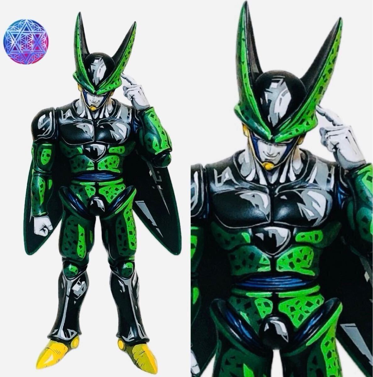 ドラゴンボール セル 完全体 2次元塗装 リペイント フィギュア ドラゴンボール セル 完全体 2次元塗装 リペイント フィギュア