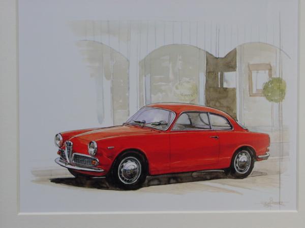 BOW картина Alpha Romeo Giulietta Sprint Velo -chi138
