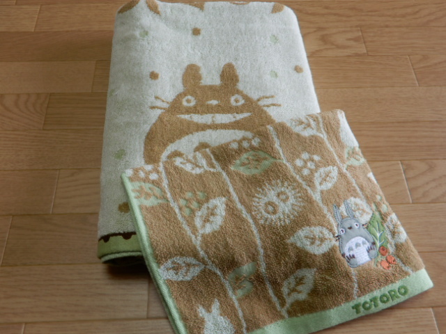 * Tonari no Totoro банное полотенце &woshu полотенце to Toro . дерево. реальный 