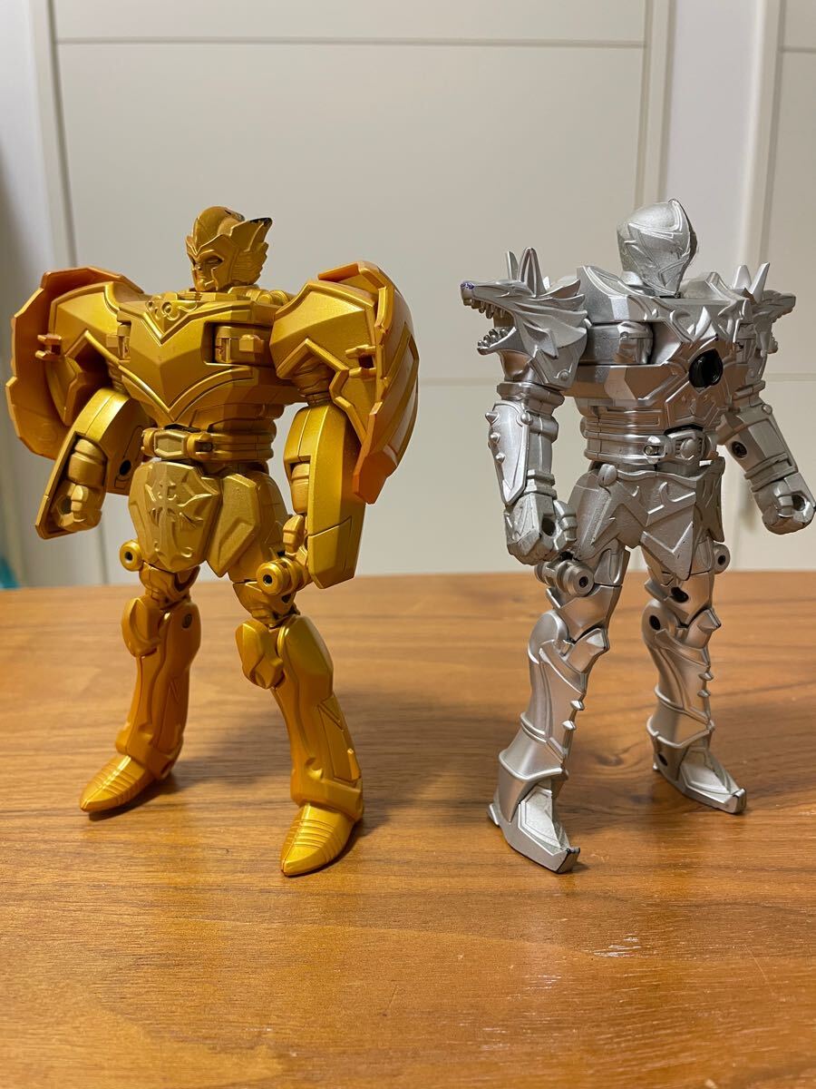 非売品 Wマジンキャンペーン ゴールドマジフェニックス シルバーウルザード 魔法戦隊マジレンジャー フィギュア ロボ
