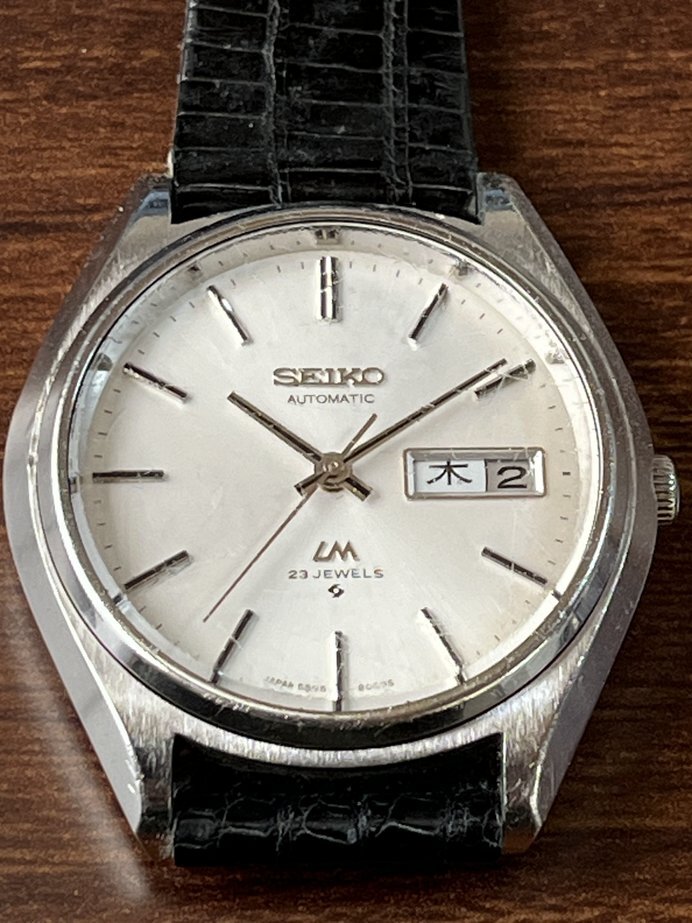 ●　SEIKO　LM　Automatic 　5606-8051 不動品　自動巻　　　●
