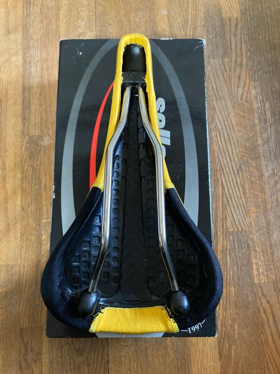 即決 当時物 箱付 希少 カラー サドル SELLE ITALIA セラ 即決 当時物 箱付 希少 カラー サドル SELLE ITALIA セラ