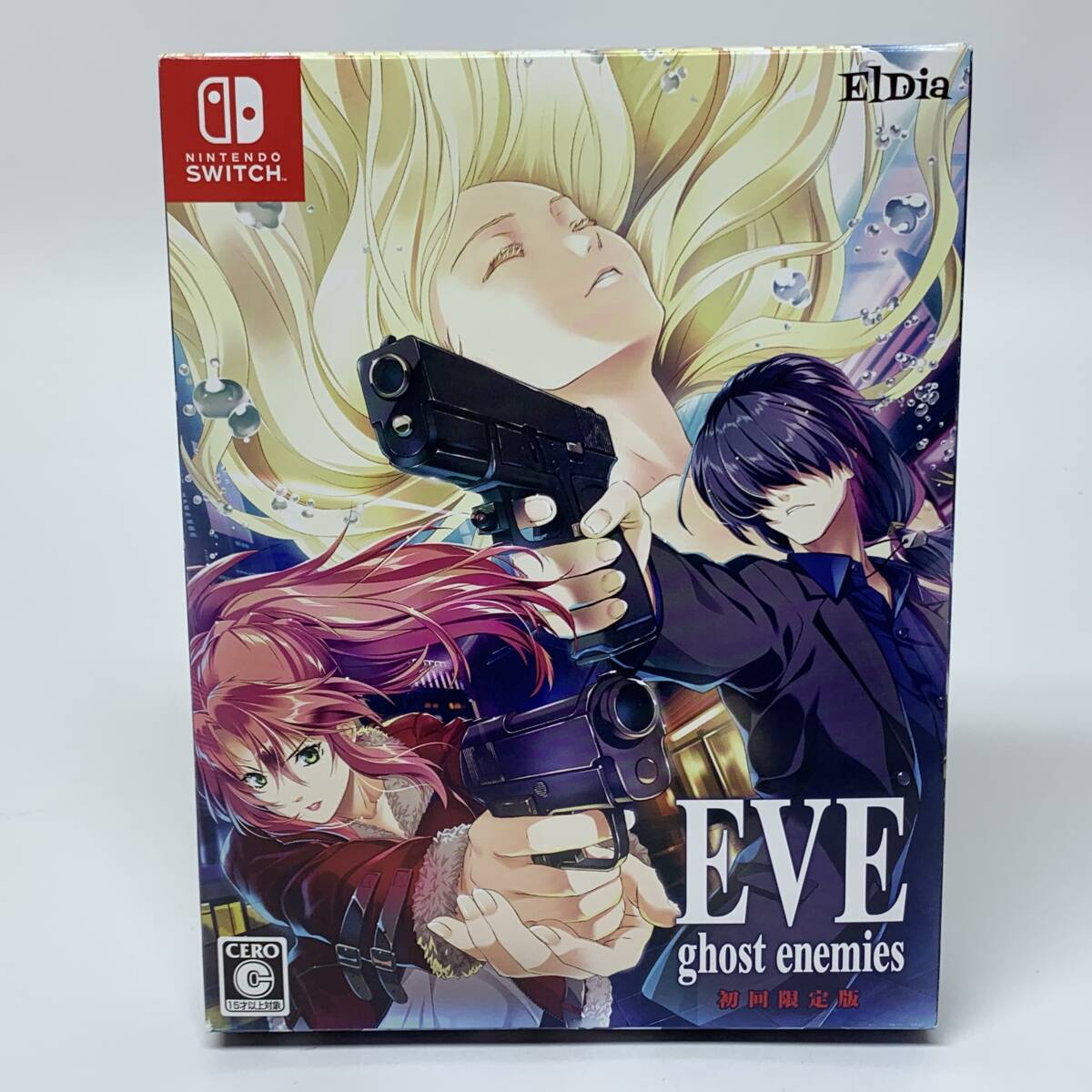 tu047　Nintendo Switch　EVE ghost enemies イヴ・ゴーストエネミーズ 初回限定版 スペシャル原画集付き　※中古