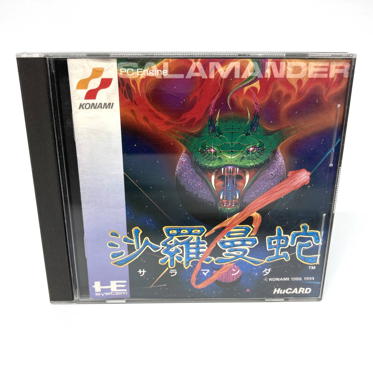 tu042 沙羅曼蛇 PCエンジン ※中古/現状品