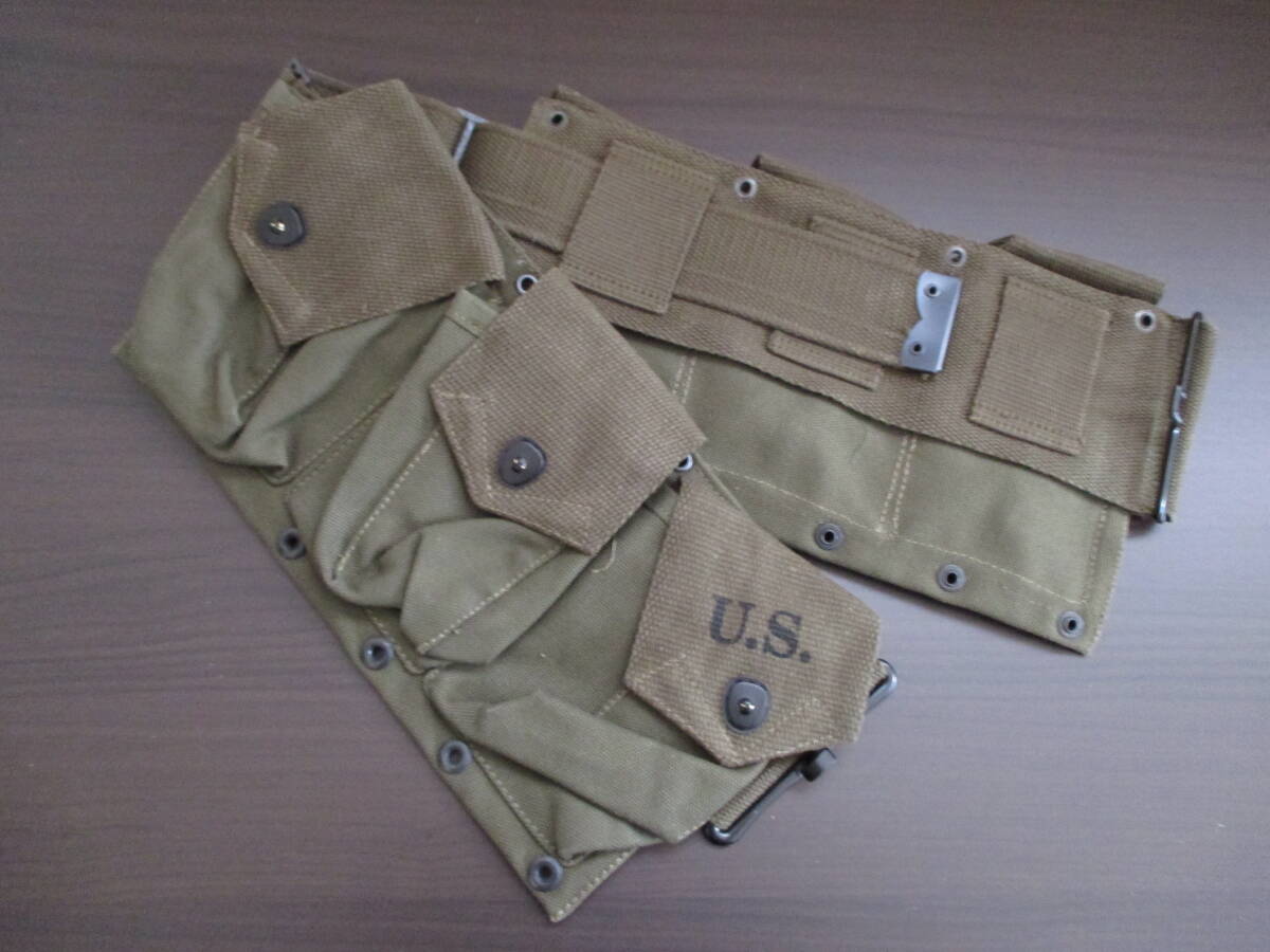 新品　ww2　OD色　レプリカ　米軍　M1937　ブローニング　BAR　マシンガン　マガジンポーチ　ベトナム戦争