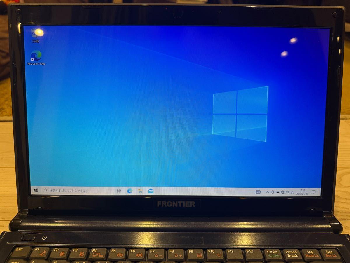 フロンティア FRNV310／i3／2GB／HDD300GB／DVD-RW／Windows10／動作確認済み／送料込み_画像2