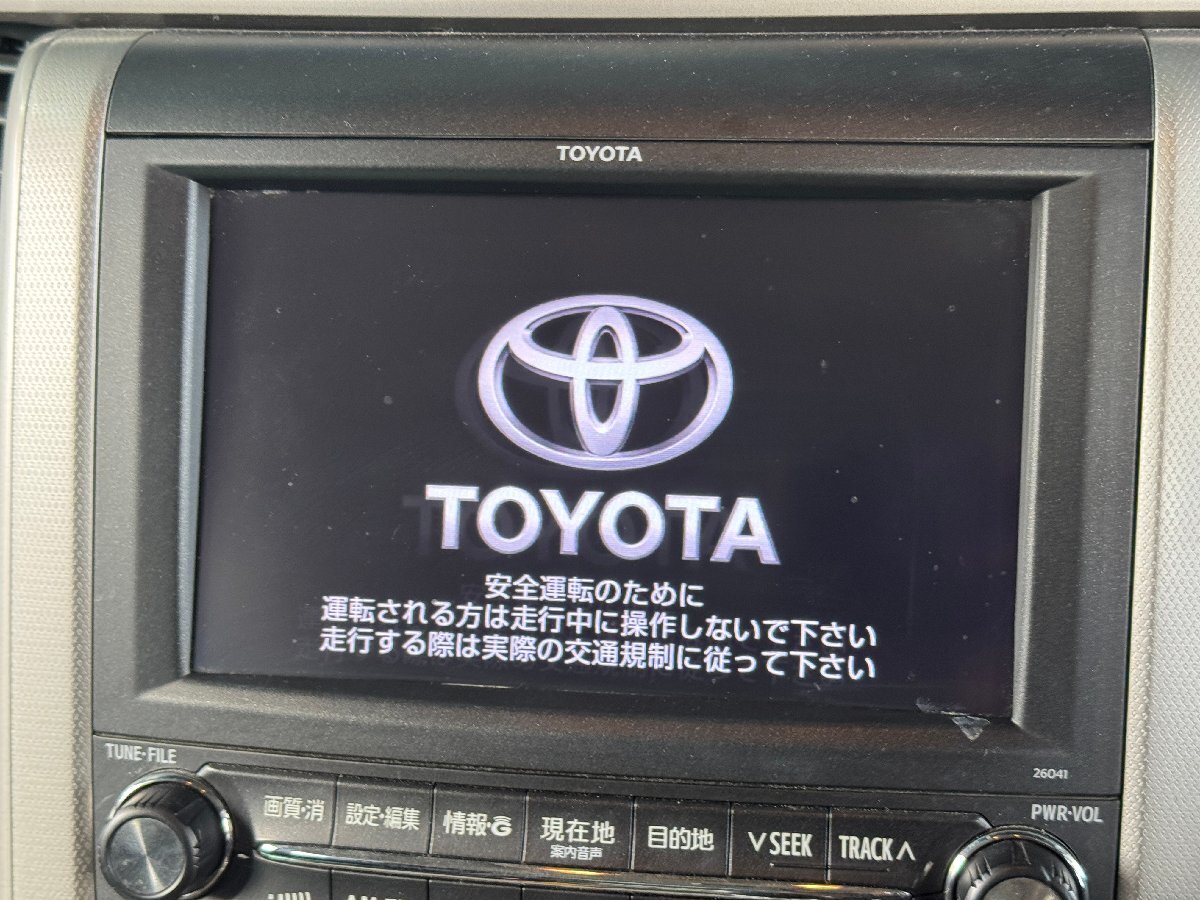 アルファード20系トヨタ純正オプHDDナビ