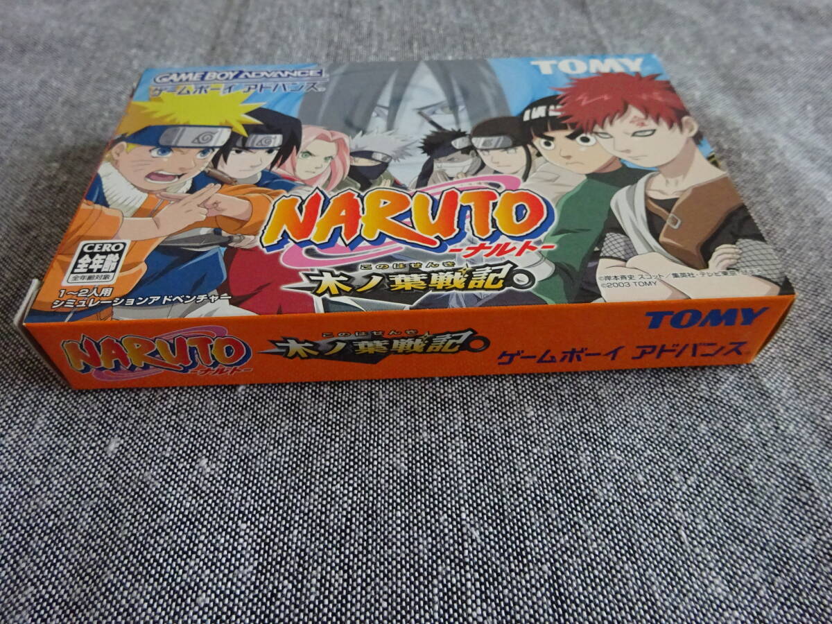  новый товар не использовался GBA NARUTO - Naruto (Наруто) - дерево no лист военная история GAMEBOY ADVANCE Game Boy Advance soft Nintendo