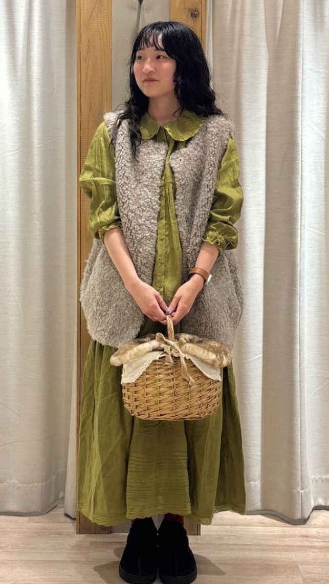 ツハルTSUHARU リネンレースブラウス新品イエロー 今季完売