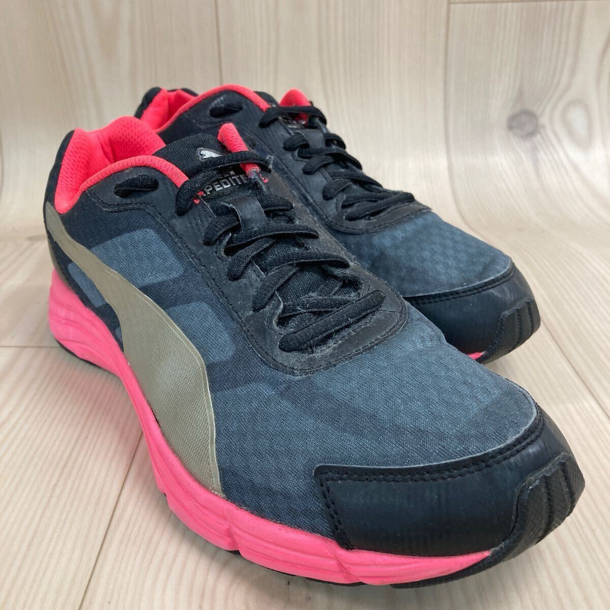 GFK4 PUMA プーマ EXPEDITE エクスペダイト ランニングシューズ ウォーキングシューズ カジュアルシューズ ブラック メンズ 25cm