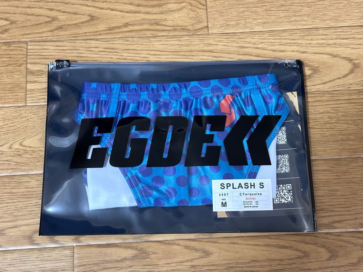 ★☆EGDE ビキニ ターコイズ Mサイズ 未使用☆★