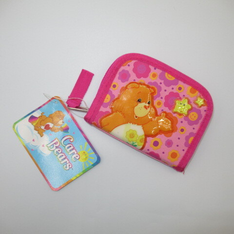 2003年★CareBears★ケアベア★Wallet★ウォレット★財布★pink★ピンク★flour★フワラー★人形★フィギュア