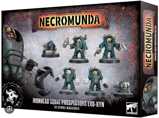 送料無料 新品 ネクロムンダ アイアンヘッド・スカット・プロスペクター・エクソキン 301-52 Ironhead Squat Prospectors Exo-Kyn