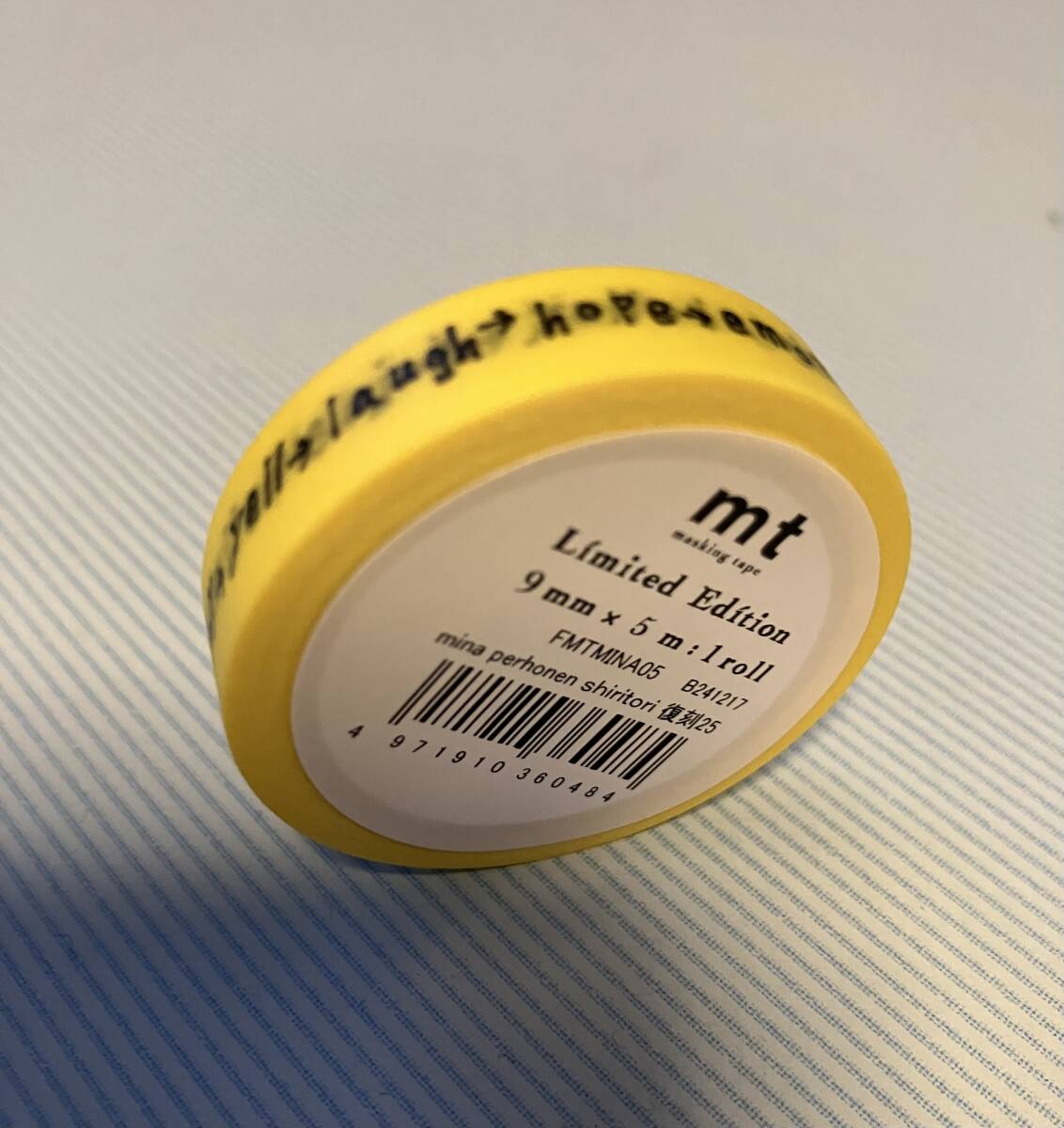 ミナペルホネン　新品未使用　マスキングテープ　shiritori 廃盤