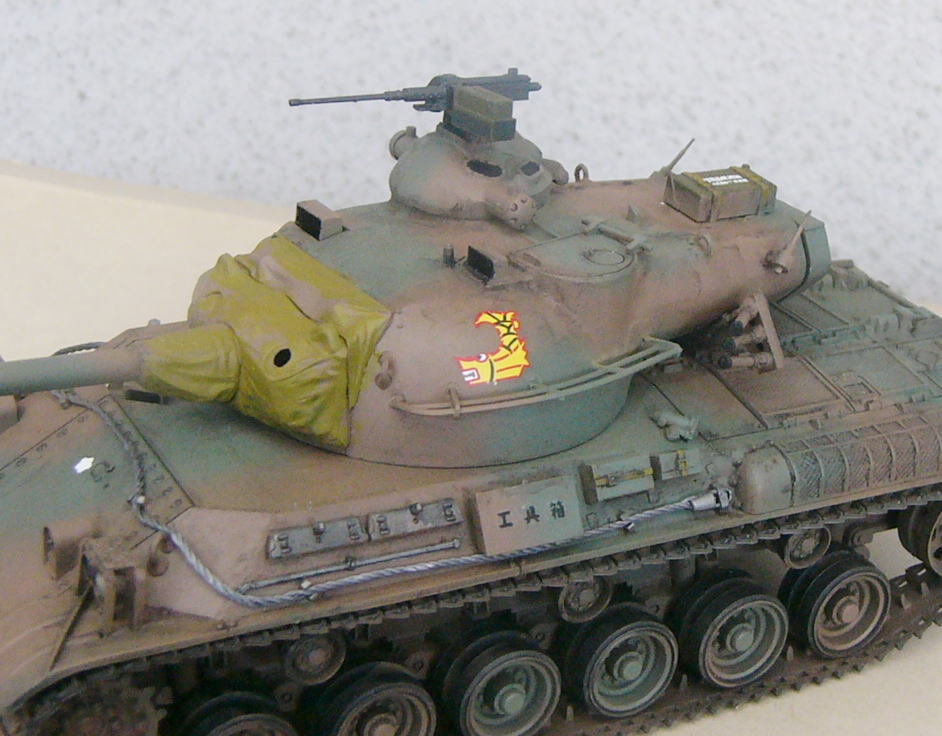 製作完成品■タミヤ　1/35 陸上自衛隊　61式戦車　しゃちほこ