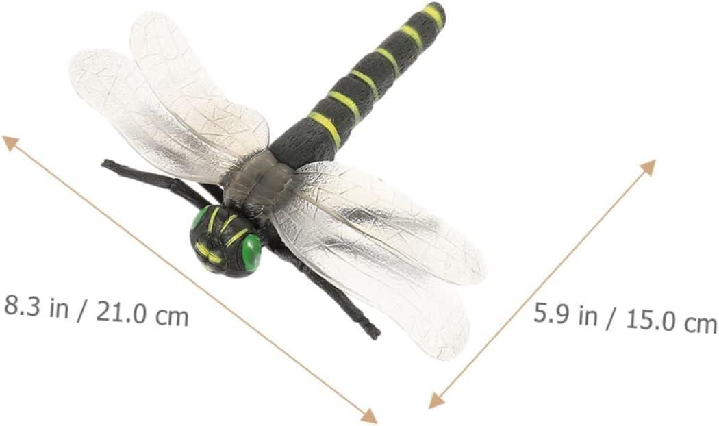 E698 симуляция стрекоза 5 шт наружный подвешивание ниже настоящий стрекоза оборудование орнамент 