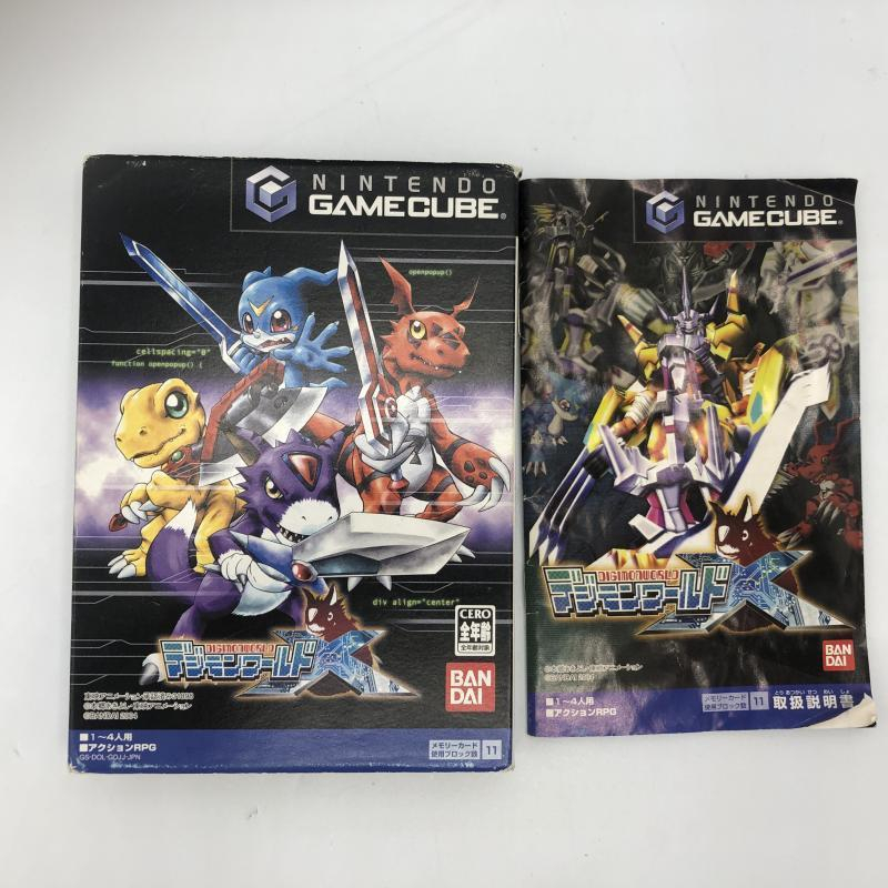 【中古】NGC）デジモンワールドX　【説明書折れ】