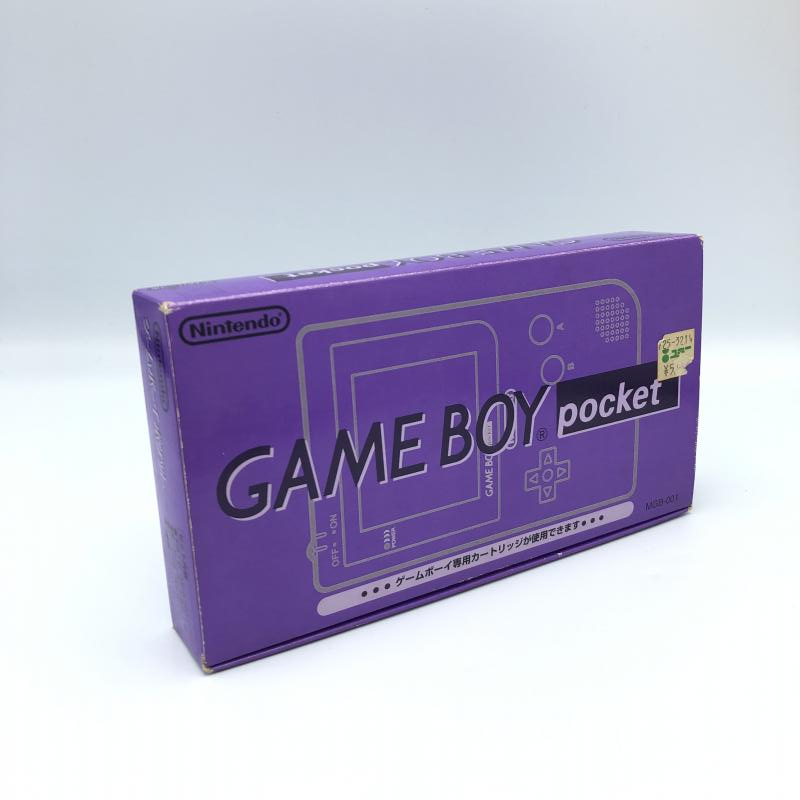 【中古】本体）ゲームボーイポケット(クリアパープル)