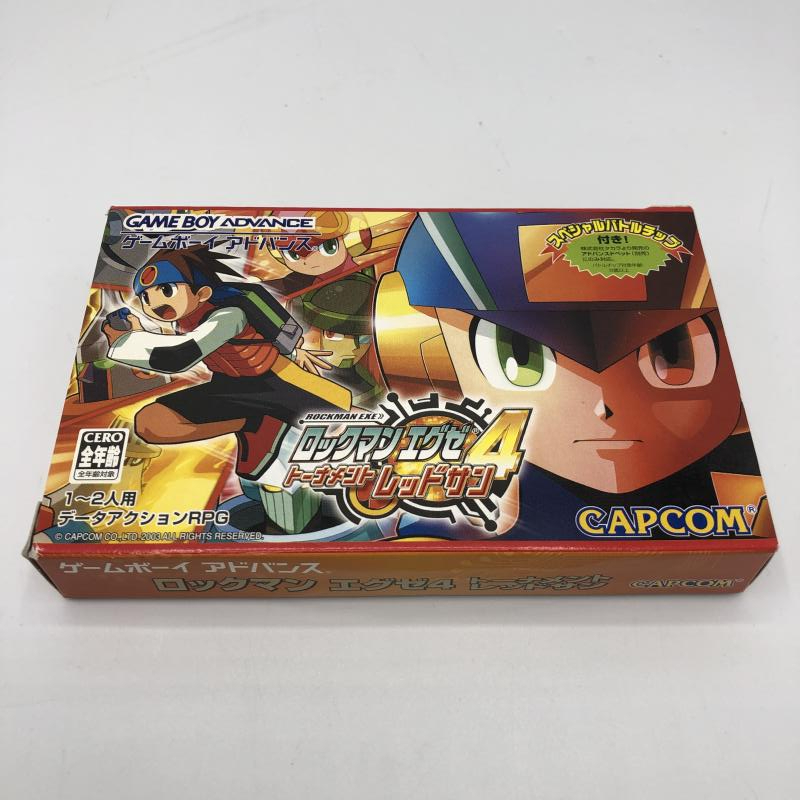 【中古】GBA）ロックマン エグゼ4 トーナメント レッドサン[240011196975]