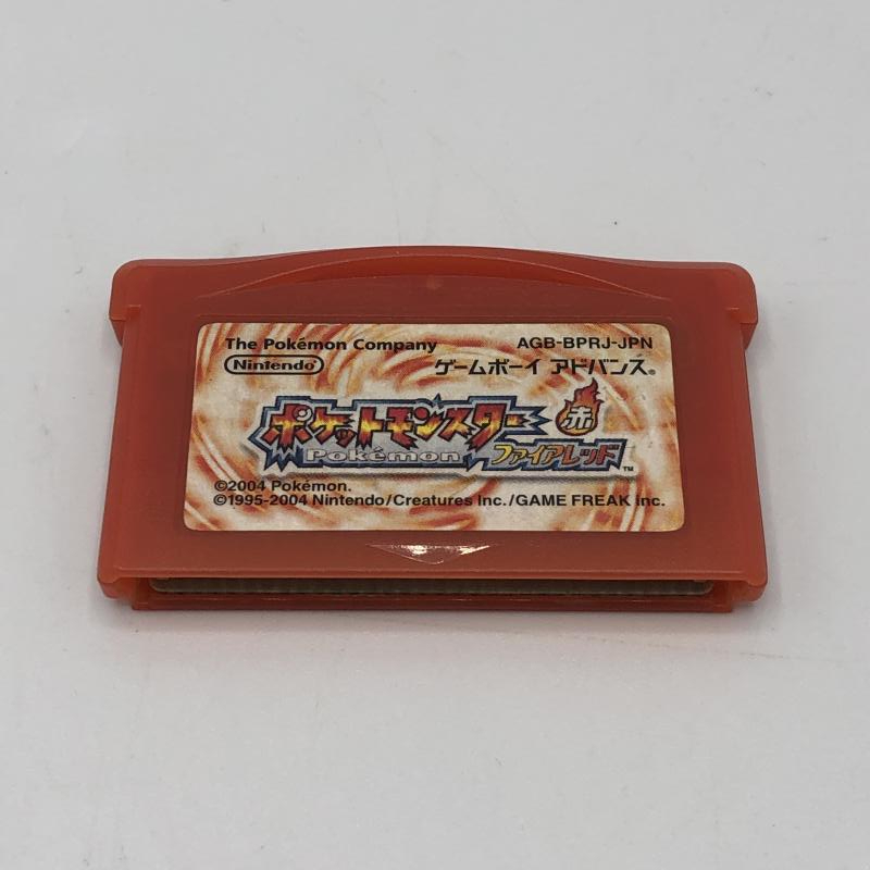 【中古】GBA）ポケットモンスターファイアレッド（ソフト単品）[240011197372]
