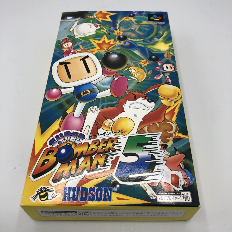 【中古】SFC）スーパーボンバーマン5[240011197620]