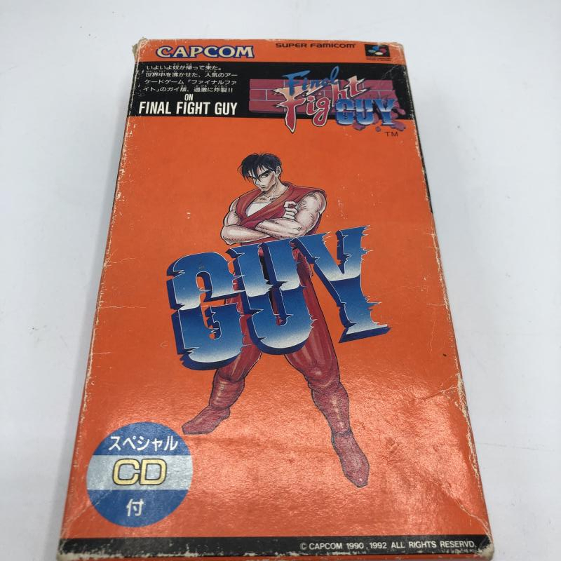 SFC）CD欠品)ファイナルファイト・ガイ
