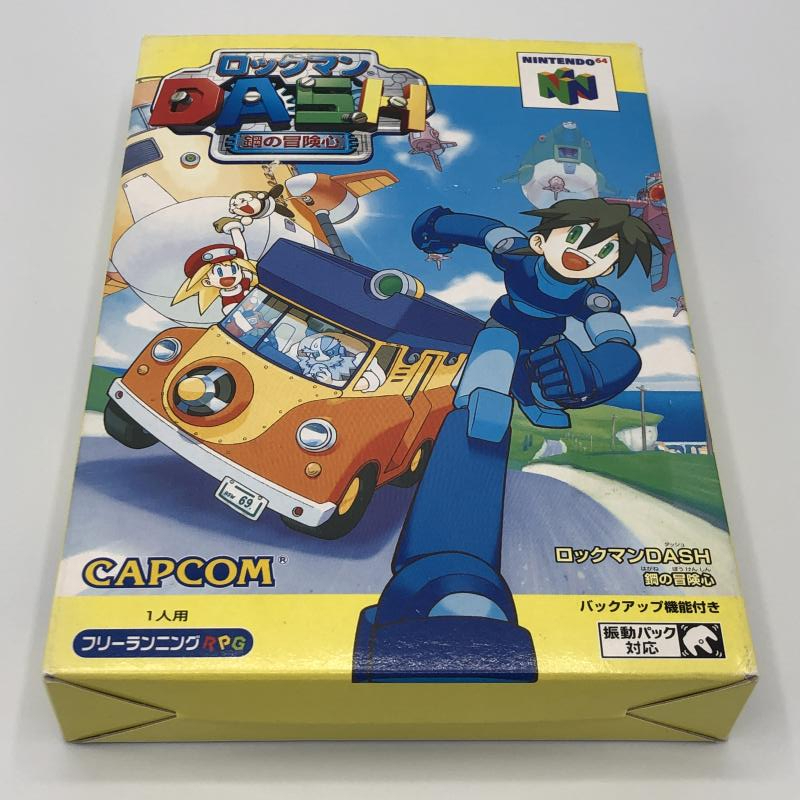 【中古】N64）ロックマンDASH-鋼の冒険心[240011202158]
