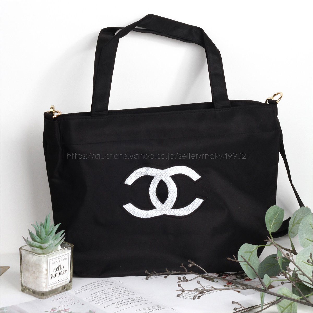 シャネル CHANEL ノベルティ ショルダーバッグ スパンコール シャネル CHANEL ノベルティ ショルダーバッグ スパンコール