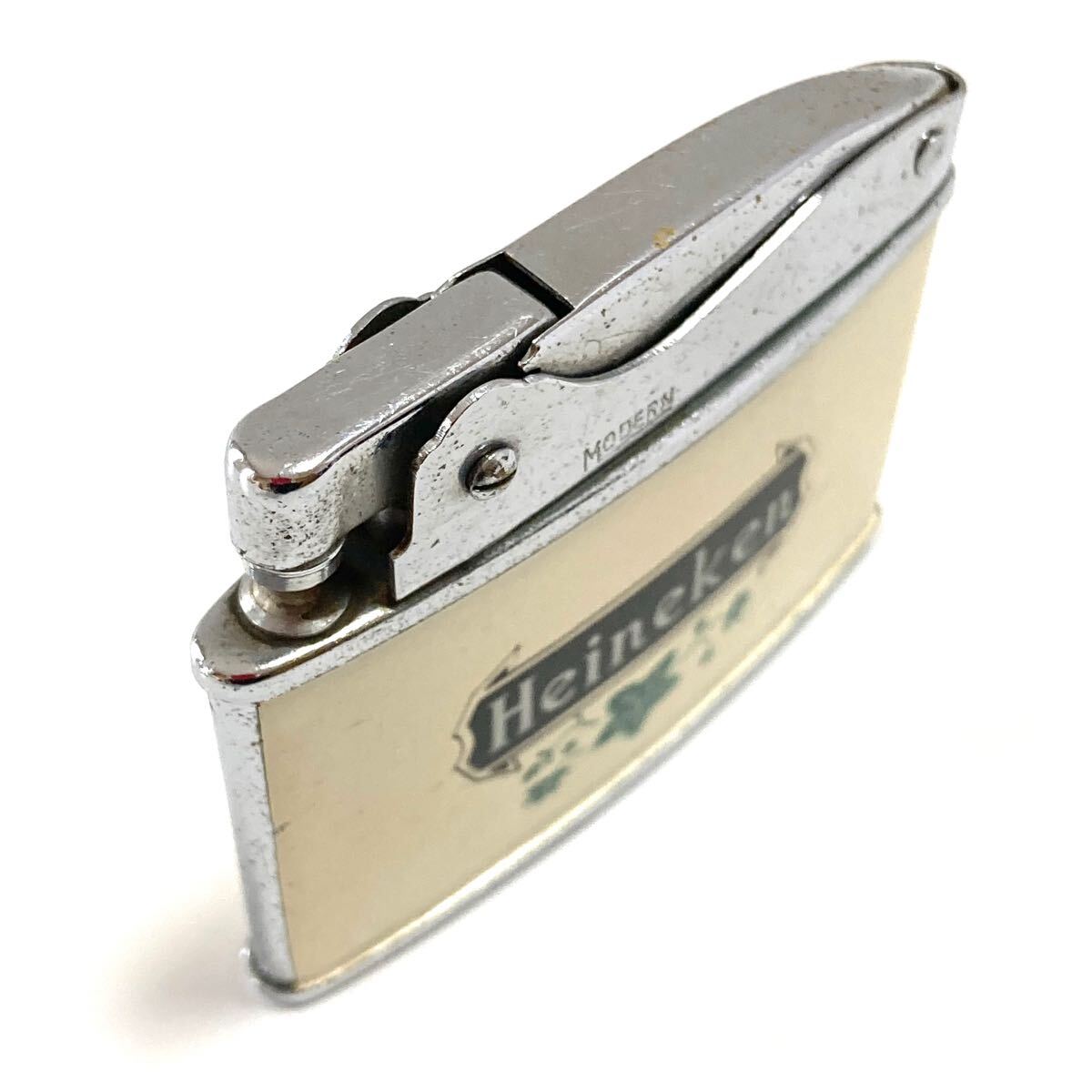 新品同様 当時物MODERN☆HEINEKENハイネケンビール広告企業物オイル コレクション
