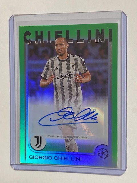 2024-25 Topps UEFA Club Competition Green A-GC Giorgio 2024-25 Topps UEFA Club Competition Green A-GC Giorgio