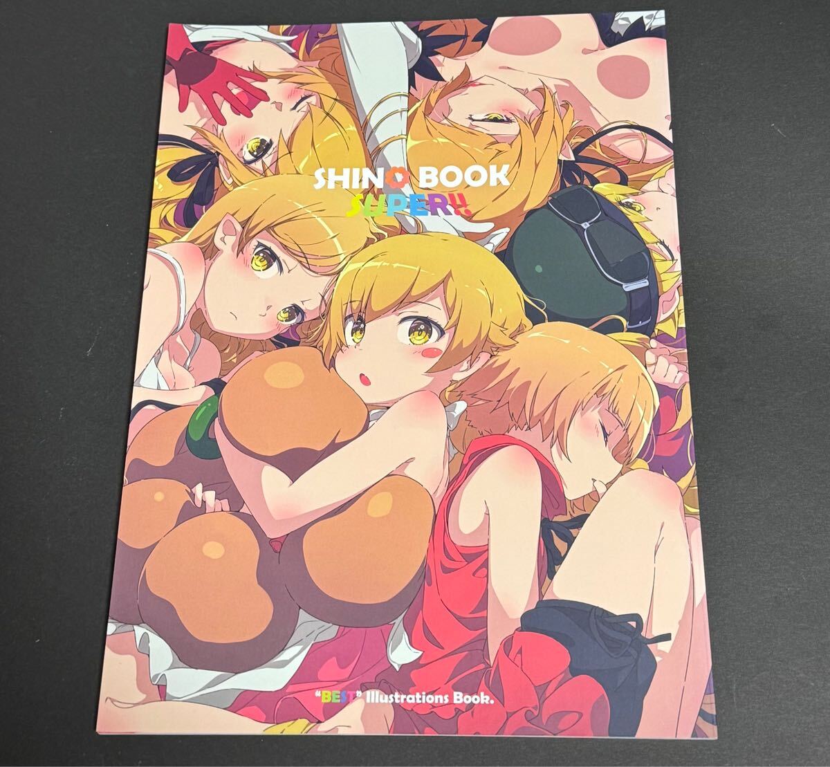 SHINO BOOK SUPER!! 忍野忍 化物語 偽物語　いもむすめ。　Milky Been! 荻pote フルカラーイラスト本