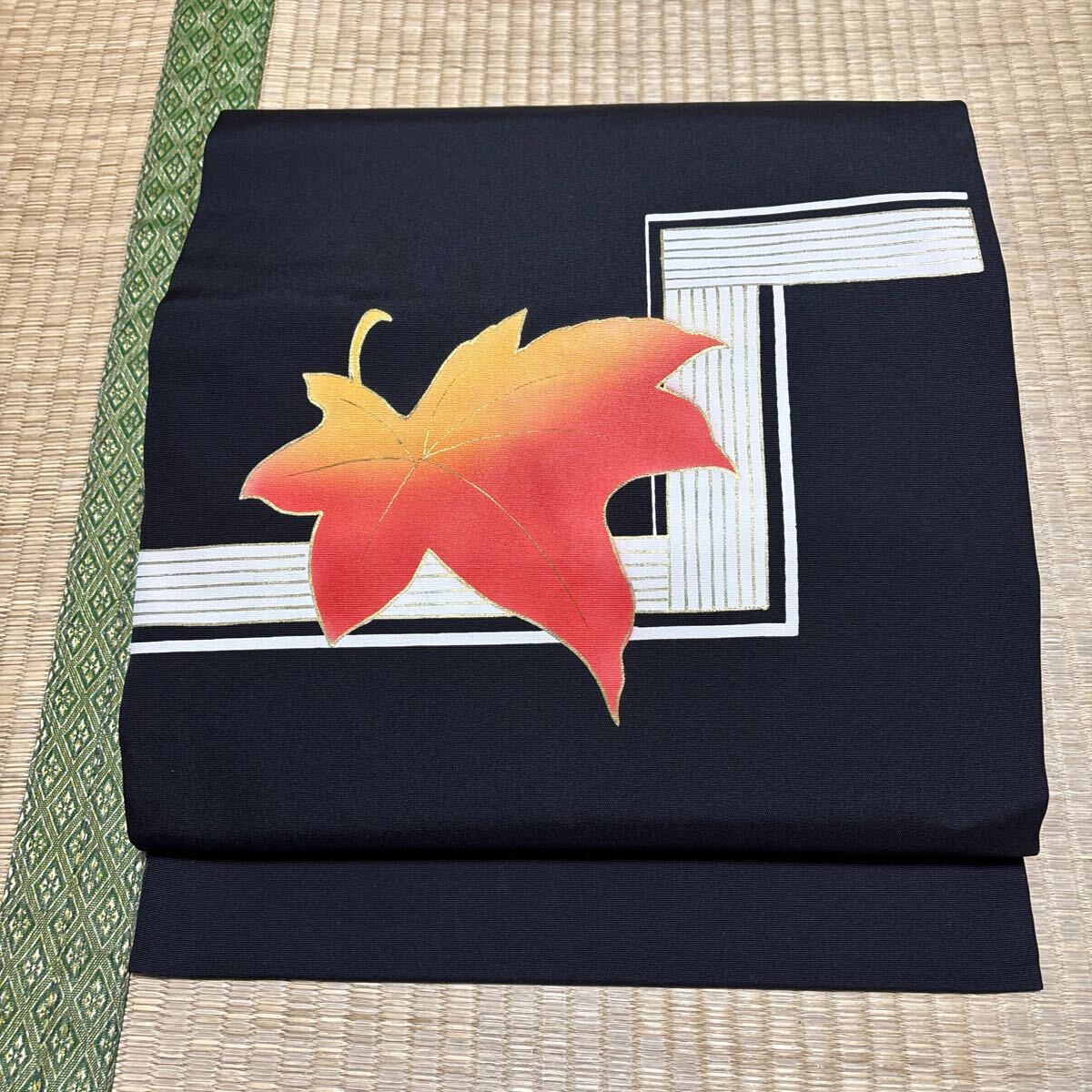 名古屋帯太鼓柄ゆ63