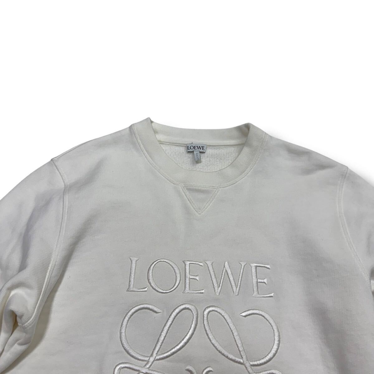 現行◎美品 ロエベ LOEWE 181 アナグラム ロゴ 刺繍 スウェット 現行◎美品 ロエベ LOEWE 181 アナグラム ロゴ 刺繍 スウェット