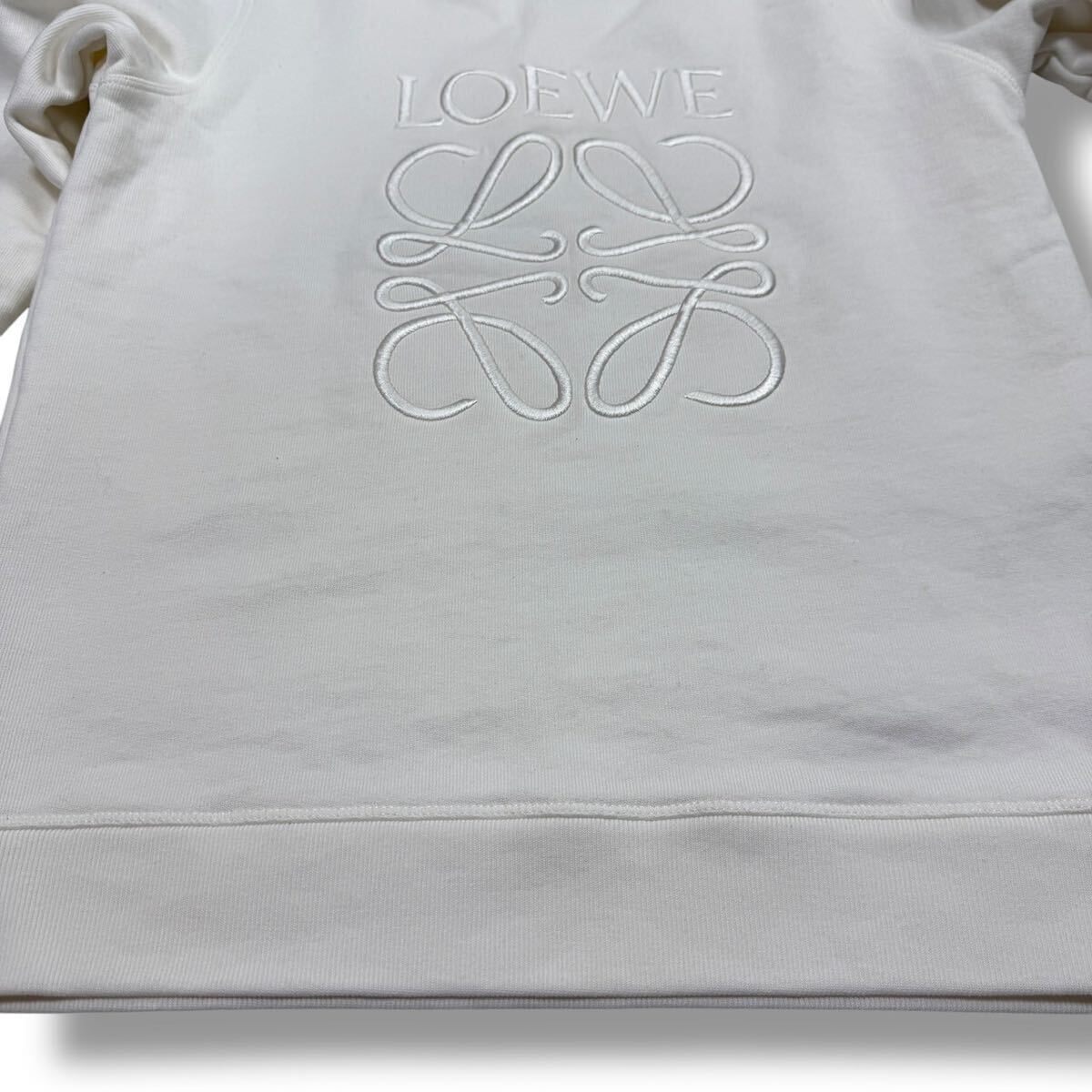 現行◎美品 ロエベ LOEWE 181 アナグラム ロゴ 刺繍 スウェット 現行◎美品 ロエベ LOEWE 181 アナグラム ロゴ 刺繍 スウェット