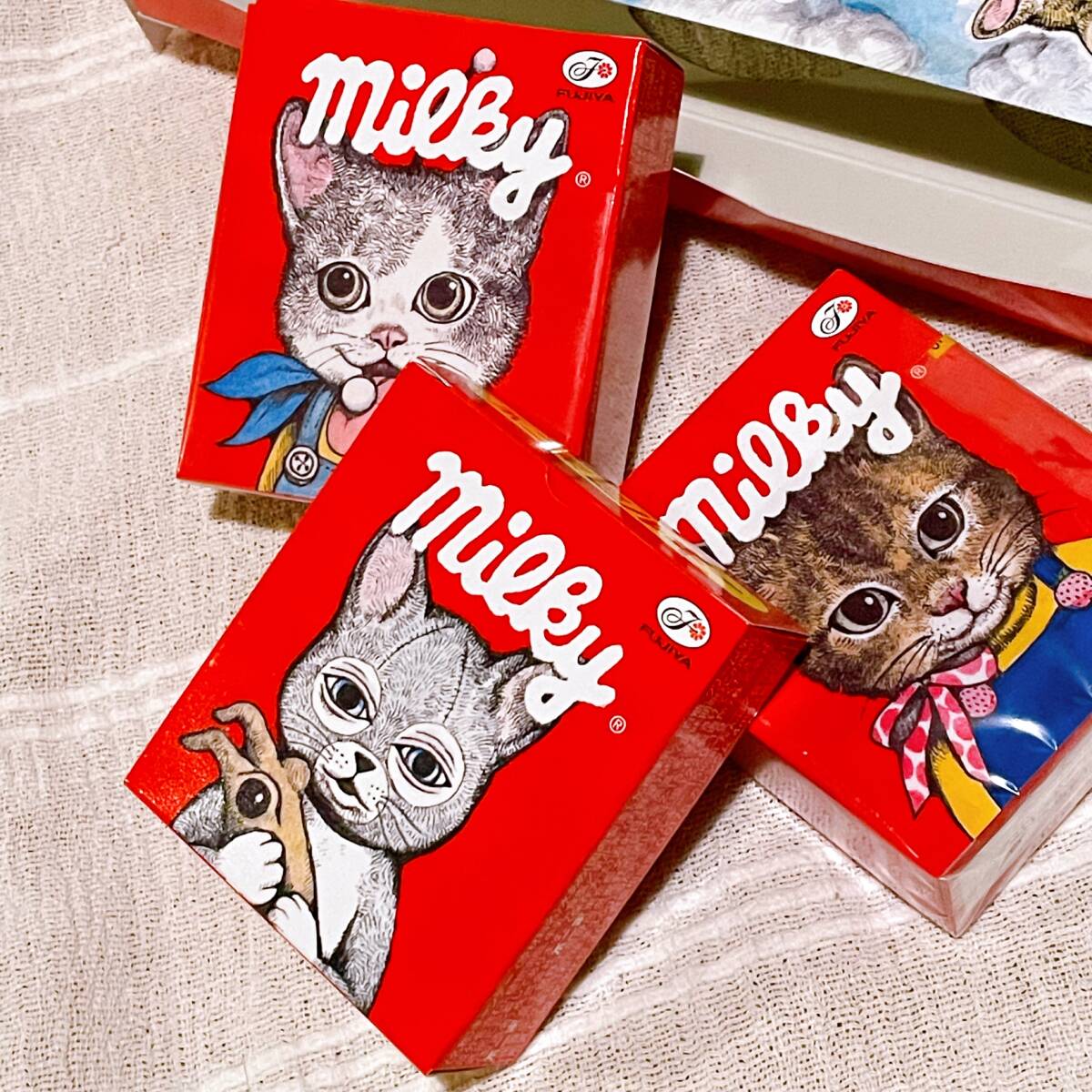 ヒグチユウコ ローソン チョコトランク缶 ミルキー 2個セット ヒグチユウコ ローソン チョコトランク缶 ミルキー 2個セット