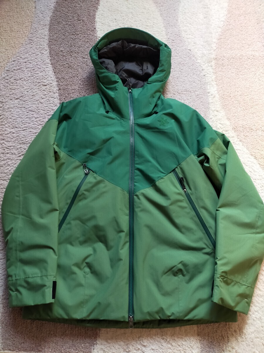 試着のみ　美品　GOLDWIN ゴールドウィン PERTEX SHIELD 2L Hybrid Jacketパーテックス 2L ハイブリッド 定価60500円　検ノースフェイス