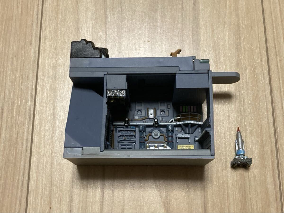 コナミ KONAMI SFムービーセレクション フィギュア サンダーバード THUNDERBIRDS 1号 発射区画 格納庫