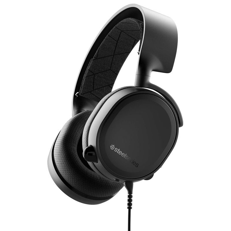 SteelSeries ゲーミングヘッドセット マイク付き 有線 密閉型 PC