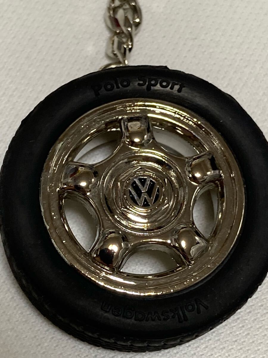 VW フォルクスワーゲン ホイール　タイヤ　型　キーホルダー
