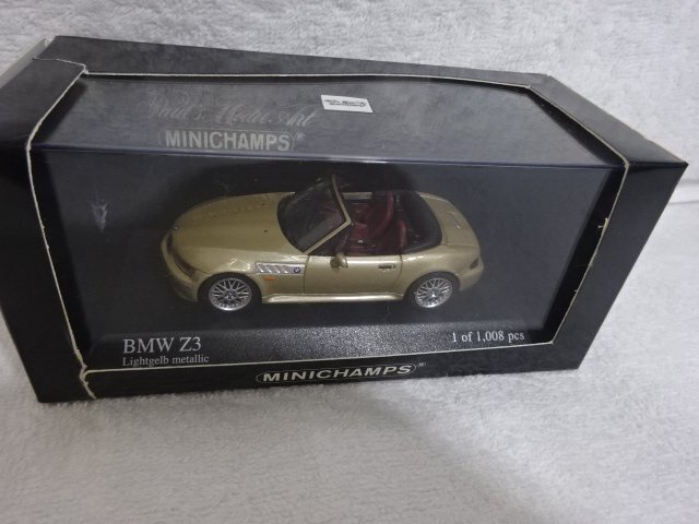 ★中古品★MINICHAMPS BMW Z3 1/43