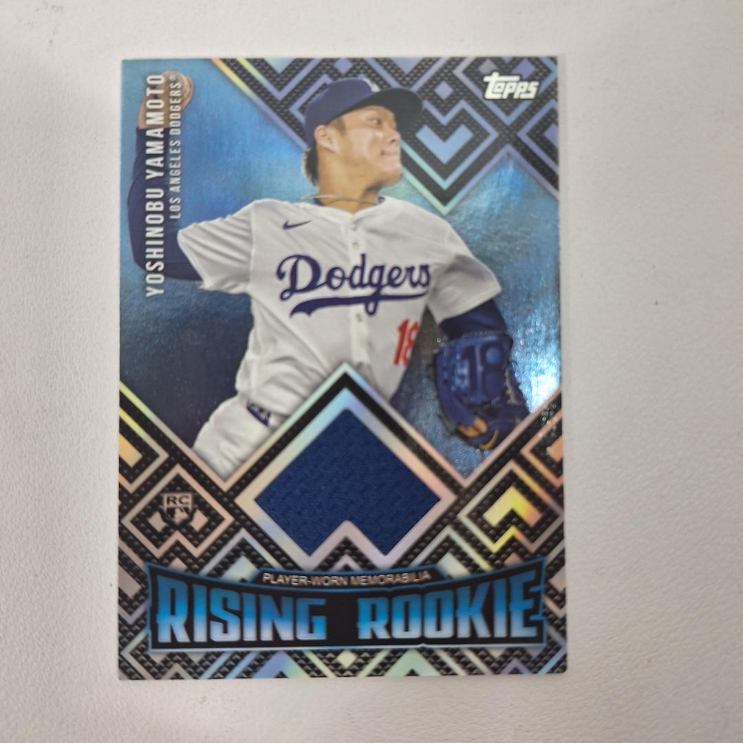 topps update 山本由伸 RISING ROOKIE RRR-YY トップス topps update 山本由伸 RISING ROOKIE RRR-YY トップス